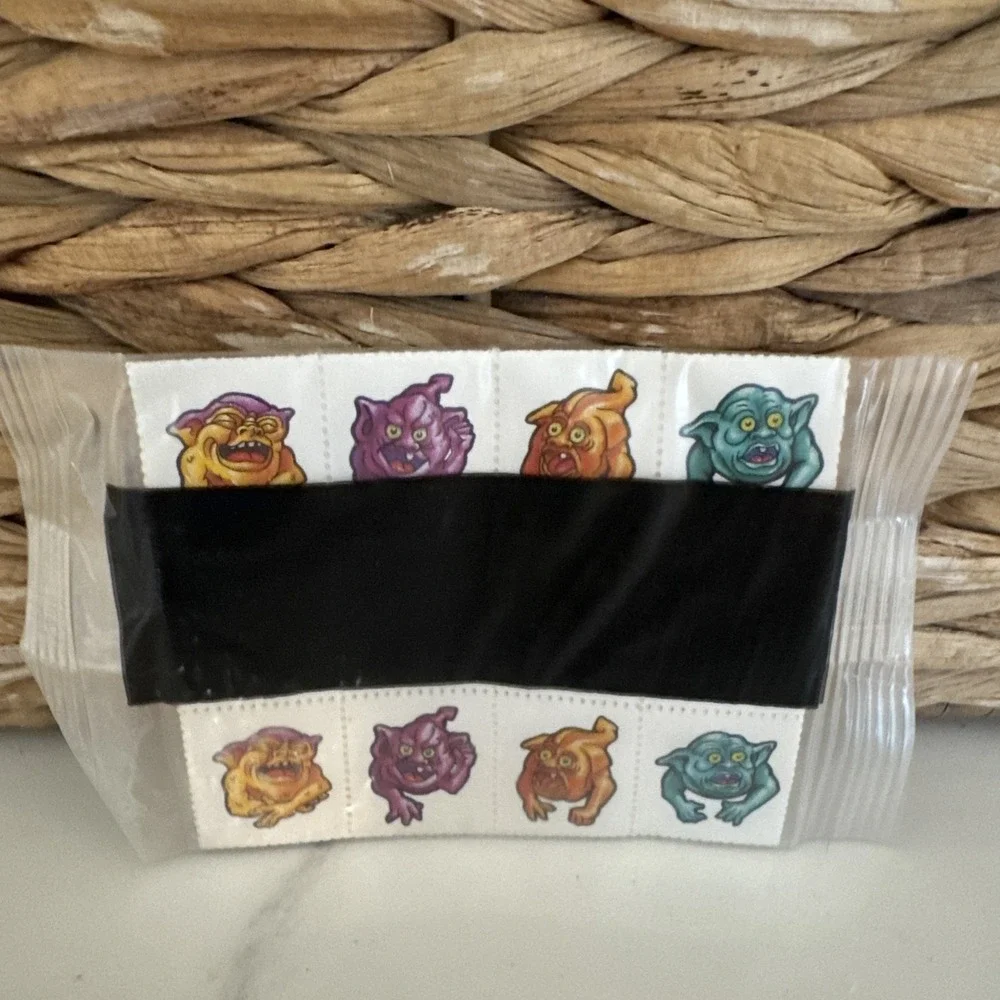 1988 Kellogg's Boglins Stamp Sheet Cereal Promo Premium